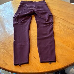 lululemon athletica Deep maroon Leggings
